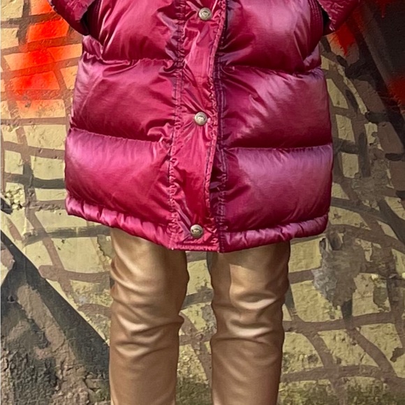 Girl's Appaman Gold Faux Leather Leggings, Size 10 - Picture 6 of 7